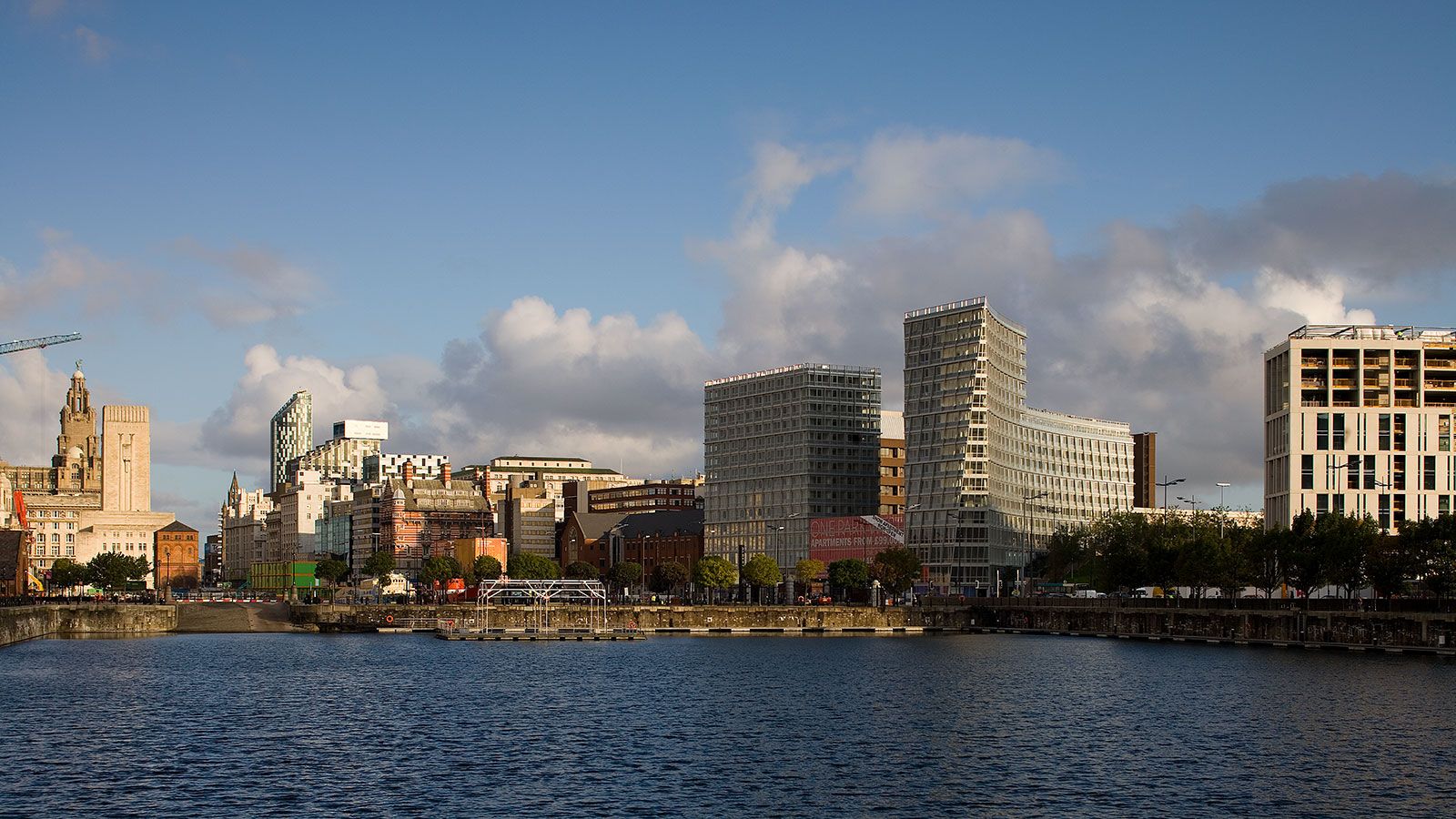 Liverpool One from the waterfront