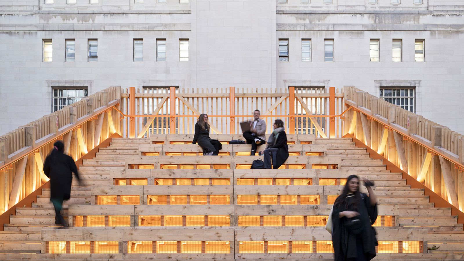Senate House Steps, University of London