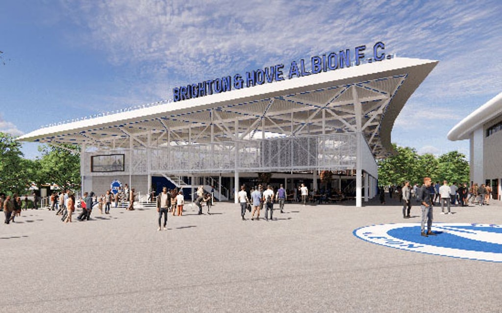 BDP Pattern Design for new Brighton and Hove Albion fan zone approved