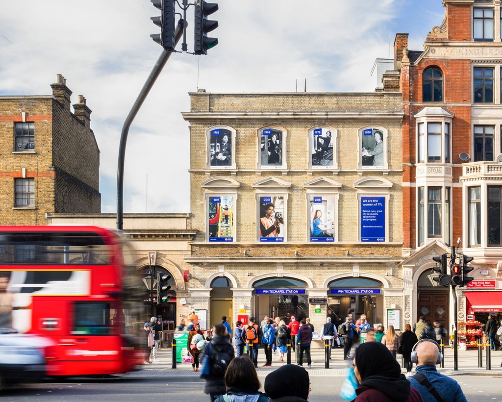 Whitechapel Elizabeth line station opens